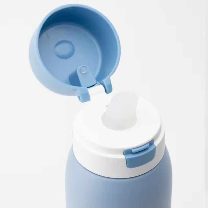 HydrateBuddy waterfles Blauw met filter functie